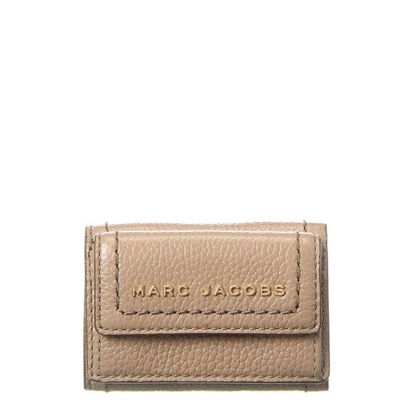 Marc Jacobs Handbags - Marc Jacobs Mini Leather Trifold Wallet, Grey